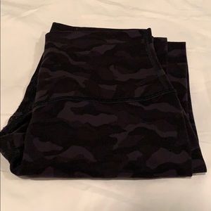 Lululemon Align Pant Size 4 Deep Coal Camo Color